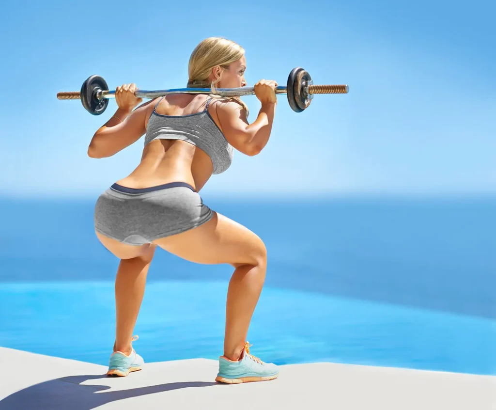 A person lifting dumbbells, focusing on arm muscles Aldershot