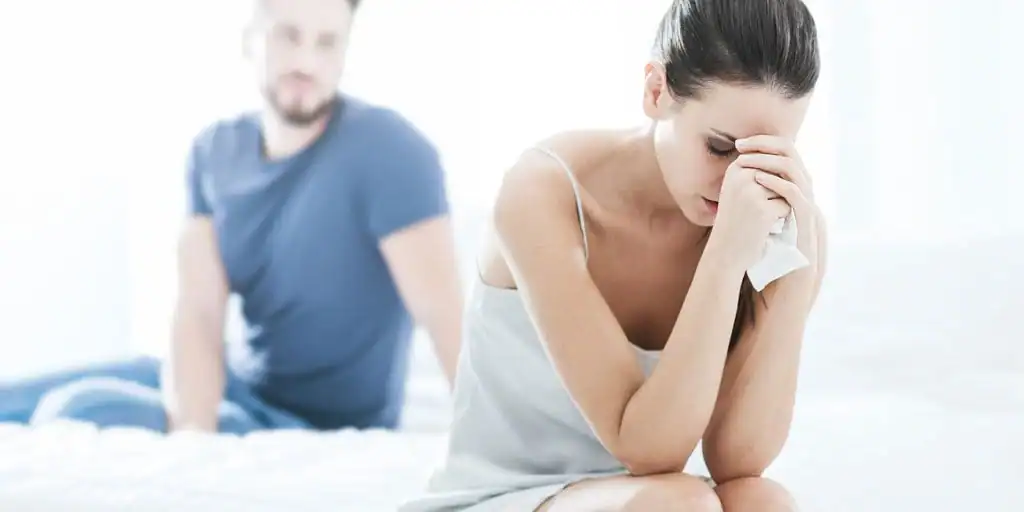 image of woman upset about vaginal laxity Aldershot