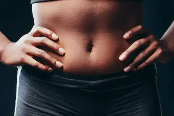Image of a toned stomach after non surgical treatment Aldershot
