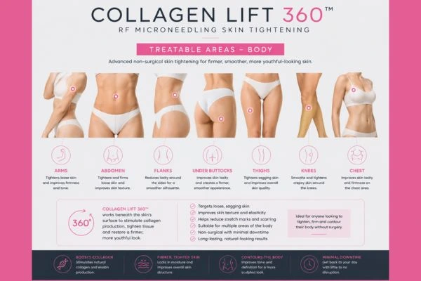 Collagen Lift 360 Aldershot for areas of the body.