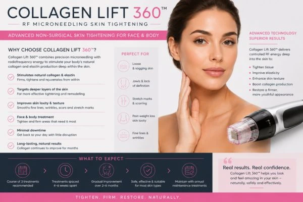 The benefits of Collagen Lift 360 Aldershot