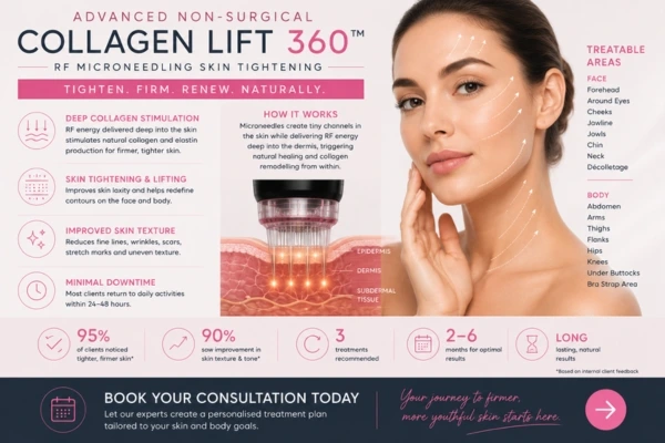 Book in Collagen Lift 360 Aldershot today