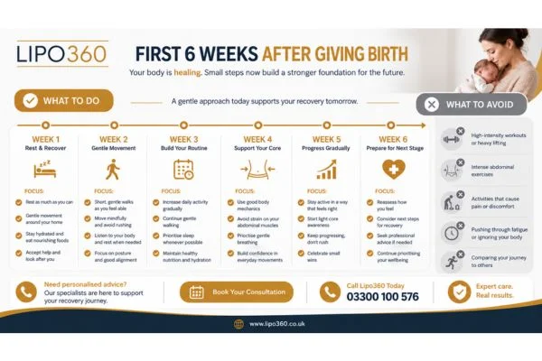 First 6 Weeks After Giving Birth To Avoid Diastasis Recti Aldershot